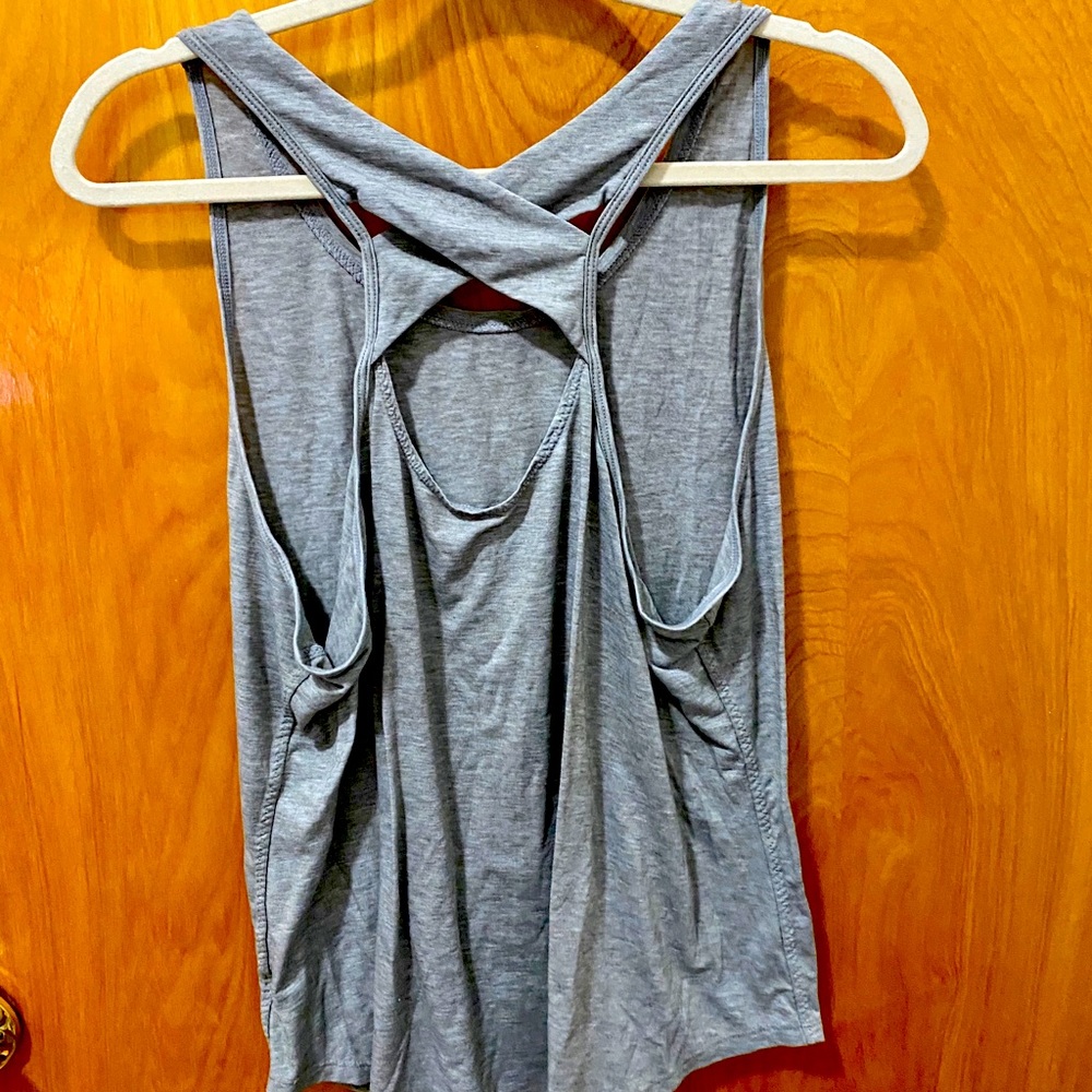 Athleta grey workout tank